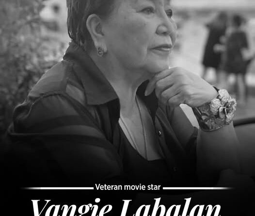 Vangie Labalan Manila, PH Death, Obituary: Farewell to a Filipino Legend